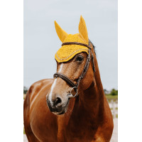 Fliegenhaube Equithème Hexalight Gelb