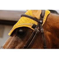 Fliegenhaube Equithème Hexalight Gelb