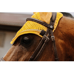 Fliegenhaube Equithème Hexalight Gelb