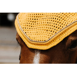 Fliegenhaube Equithème Hexalight Gelb