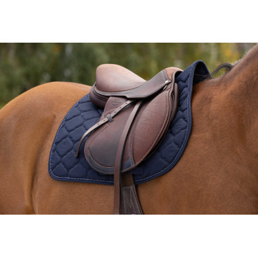 Satteldecke Riding World Rope Marineblau