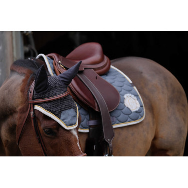 Fliegenhaube Equithème Denim Grau Fliegenhaube Equithème Denim Grau