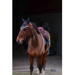 Fliegenhaube Equithème Denim Grau Fliegenhaube Equithème Denim Grau