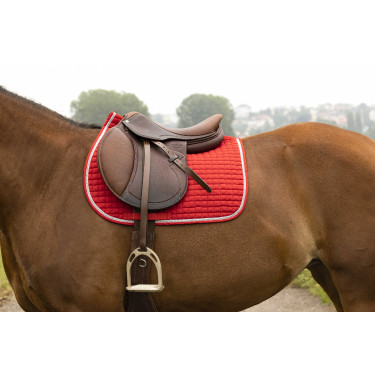 Reitpad Riding World Girly Rot Reitpad Riding World Girly Rot