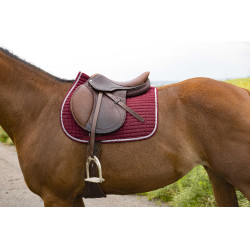 Reitpad Riding World Girly Bordeaux