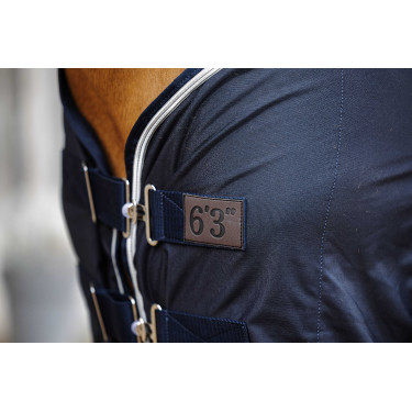 Equithème Micro Mesh Combo Hemd Marineblau