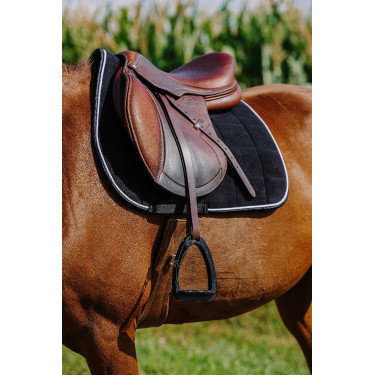 Satteldecke Riding World Corduroy Schwarz Satteldecke Riding World Corduroy Schwarz