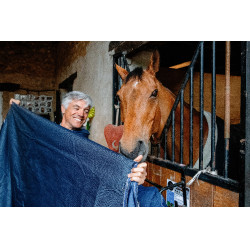 Equithème Classic 1200D Decke Marineblau