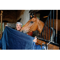 Equithème Classic 1200D Decke Marineblau