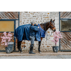 Equithème Classic 1200D Decke Marineblau