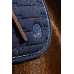 Satteldecke Je t'aime Equithème Origine Blau