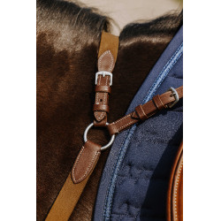 Satteldecke Je t'aime Equithème Origine Blau