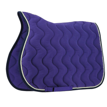 Satteldecke Equithème Polyfun Violett / Marineblau Lila