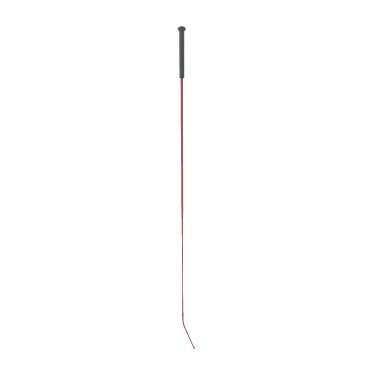 Dressurgerte Whip & Go Kunststoffgriff Bordeaux
