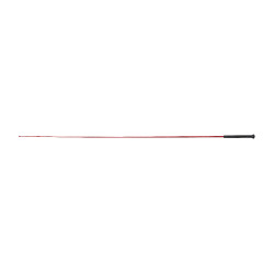 Dressurgerte Whip & Go Kunststoffgriff Bordeaux