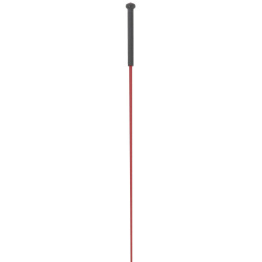 Dressurgerte Whip & Go Kunststoffgriff Bordeaux