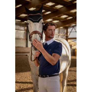 Polo Equithème Wellington Marineblau