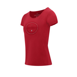 T-Shirt Equithème Anna Kirsche Rot