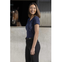T-Shirt Equithème Anna Marineblau