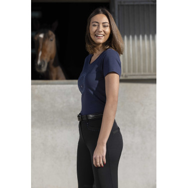 T-Shirt Equithème Anna Marineblau