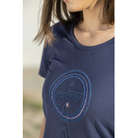 T-Shirt Equithème Anna Kurzarm Meliertes Rosa T-Shirt Equithème Anna Kurzarm Meliertes Rosa