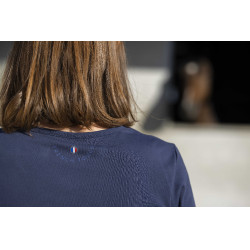T-Shirt Equithème Anna Marineblau