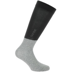 Reitsocken Equithème Compet 2 Paar Anthrazit / Hellgrau