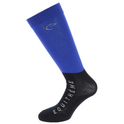 Reitsocken Equithème Compet 2 Paar Königsblau / Marineblau