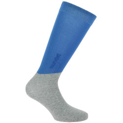Reitsocken Equithème Compet 2 Paar Vintageblau / Grau
