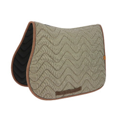 Satteldecke Equithème Tweedytan Beige