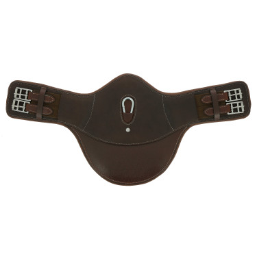 Kurze Bauchlatz-Gurt Eric Thomas Fitter Havanna Braun