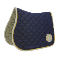 Satteldecke Equithème Denim Marineblau Satteldecke Equithème Denim Marineblau