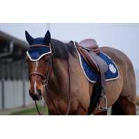 Satteldecke Equithème Denim Himmelblau