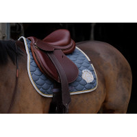 Satteldecke Equithème Denim Himmelblau