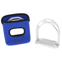 Neoprenüberzüge Feeling für Steigbügel Königsblau