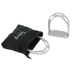 Fleecebezüge Feeling für Steigbügel Schwarz