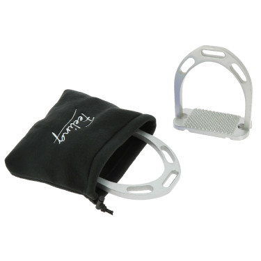 Fleecebezüge Feeling für Steigbügel Schwarz