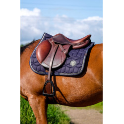 Satteldecke Equithème Softhex Marine Marineblau