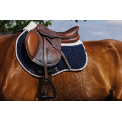 Satteldecke Equithème Dinard Marine Marineblau Satteldecke Equithème Dinard Marine Marineblau