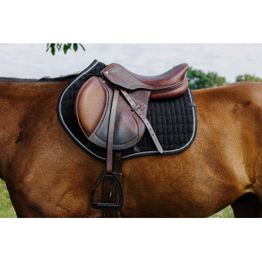 Satteldecke Equithème Eclat Schwarz