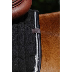 Satteldecke Equithème Eclat Schwarz