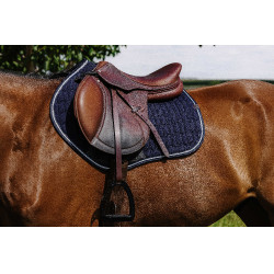 Satteldecke Equithème Eclat Marine Marineblau Satteldecke Equithème Eclat Marine Marineblau