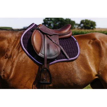 Satteldecke Equithème Eclat Violett Lila