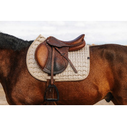 Schabracke EQUITHEME – Excelencia Creme Beige Schabracke EQUITHEME – Excelencia Creme Beige