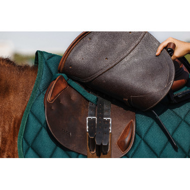 Satteldecke Riding World School Dunkelgrün Grün Satteldecke Riding World School Dunkelgrün Grün