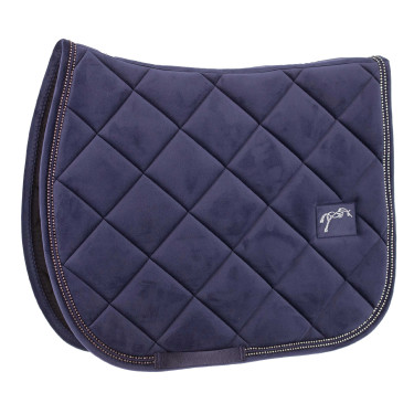 Zadeldek Pénélope New Strass Marineblau