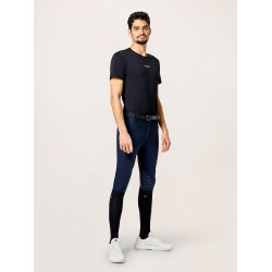 Herren-T-Shirt Equestrian Stockholm mit kurzen Ärmeln Schwarz