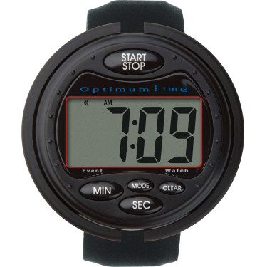 Optimum Time Stoppuhr Schwarz Optimum Time Stoppuhr Schwarz