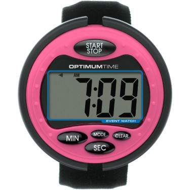 Optimum Time Stoppuhr Pink Rosa