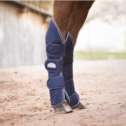 Transportgamaschen Equithème Tyrex 600 D Marineblau
